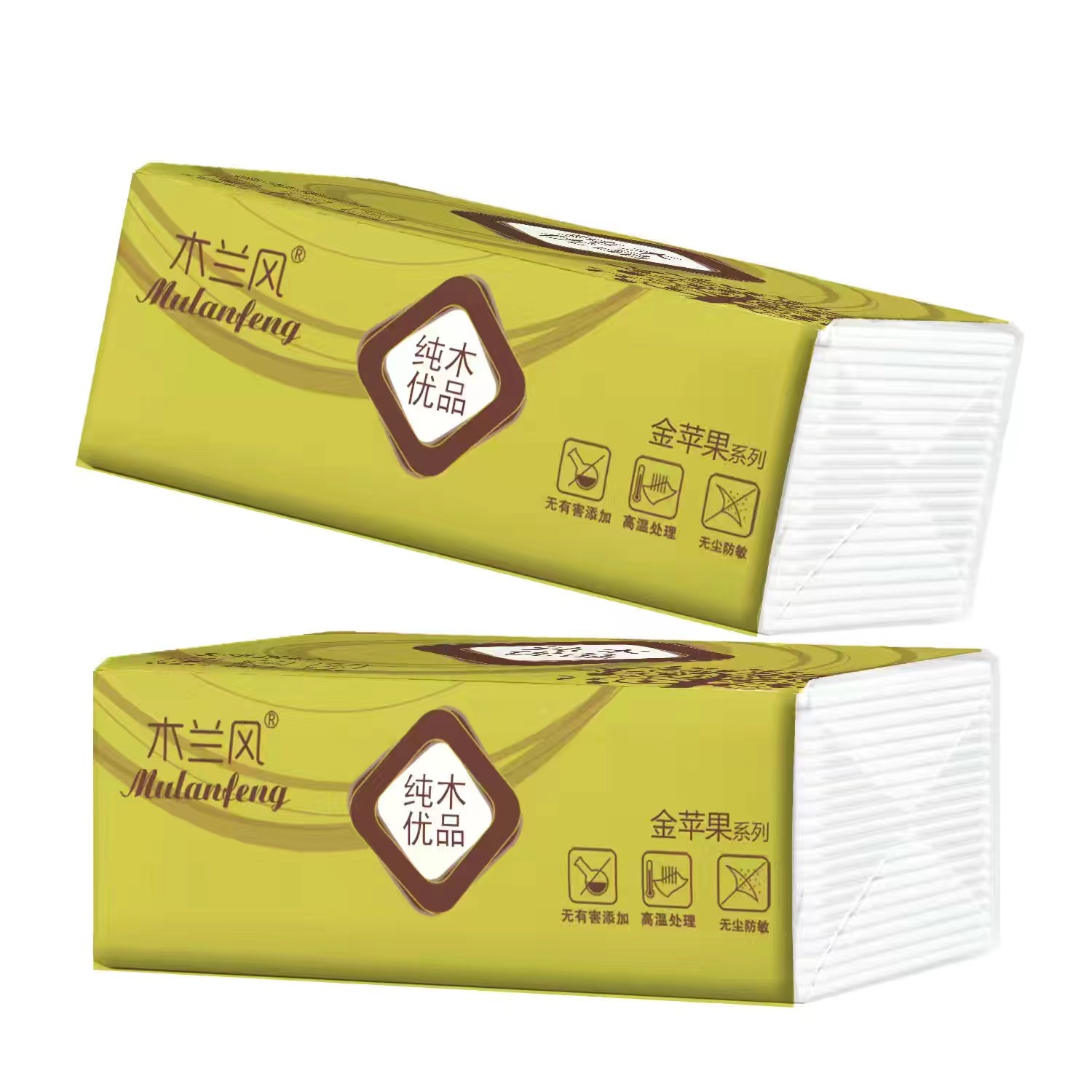 一包金色木兰风抽纸新疆西藏+1.5